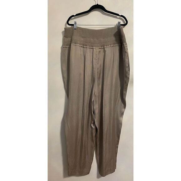 Lafayette 148 New York Barclay Charm Pants in khaki size 3X NWT - Picture 9 of 14